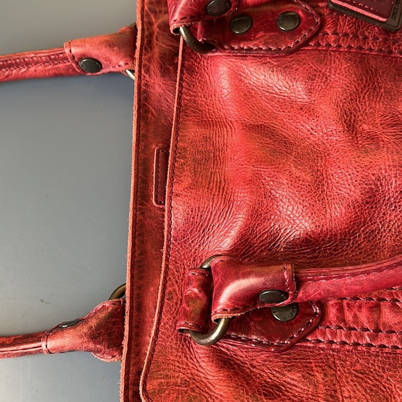 Vintage Frye Leather Purse or Satchel - Picture 3 of 5